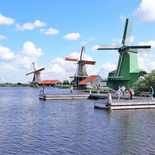 Cycling route Zaanstreek and Zaanse Schans
