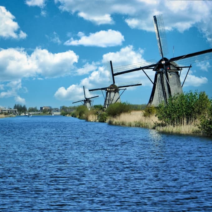 Fietsroutes in Friesland