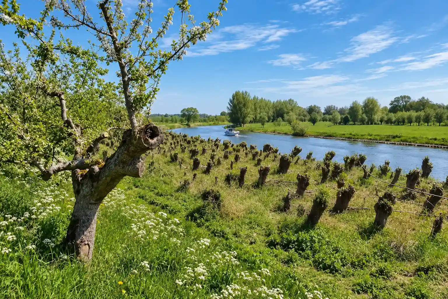 Radtour durch Neder-Betuwe und Tielerwaard