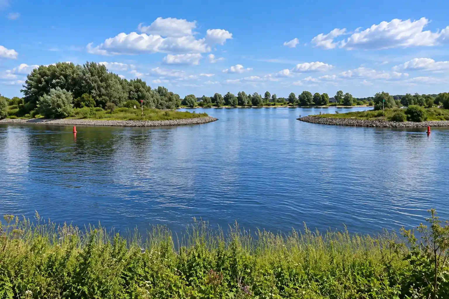 Radtour durch die Stedendriehoek und das IJsseltal