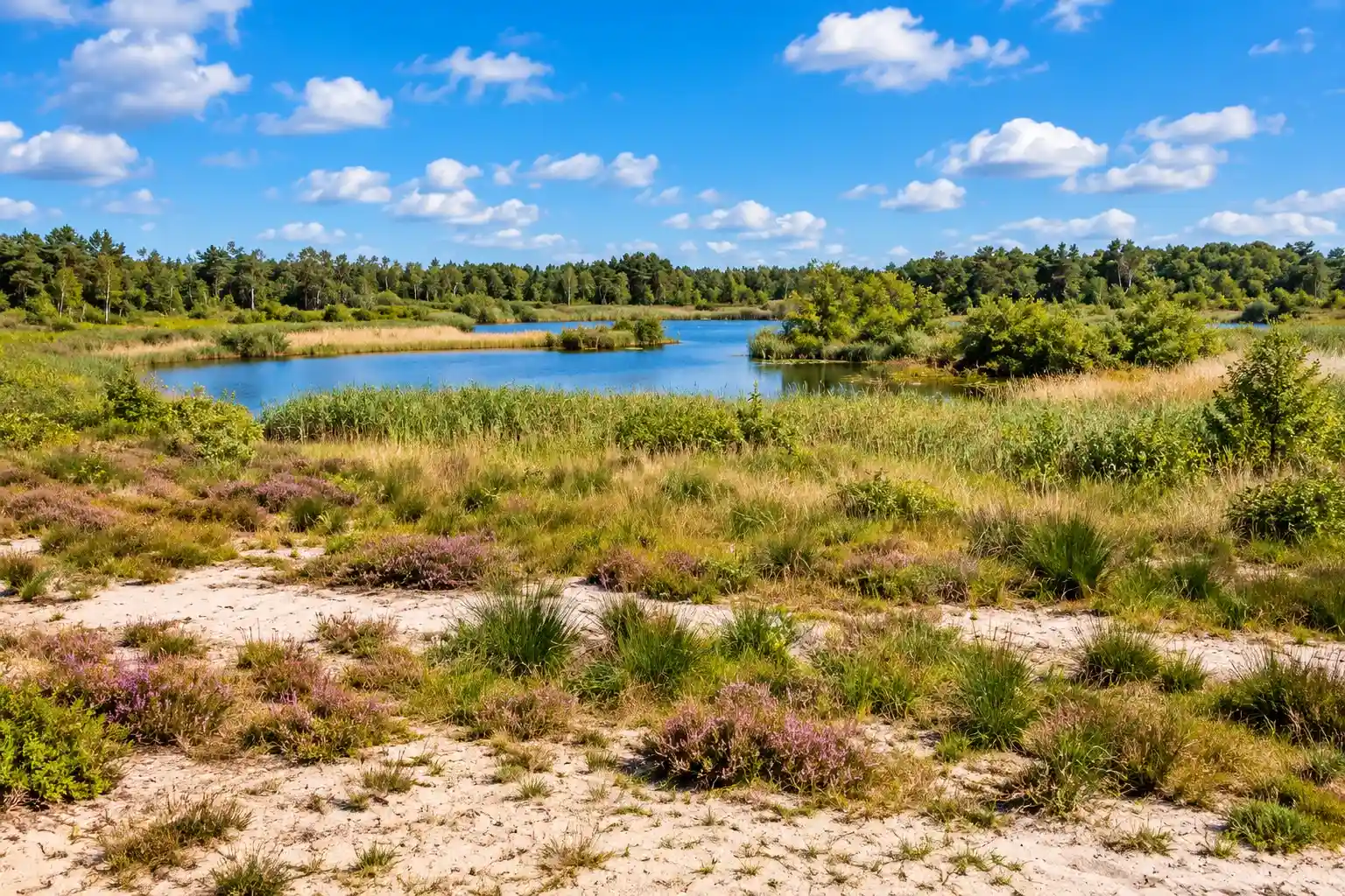 Fietsroute door Nationaal Landschap Het Groene Woud