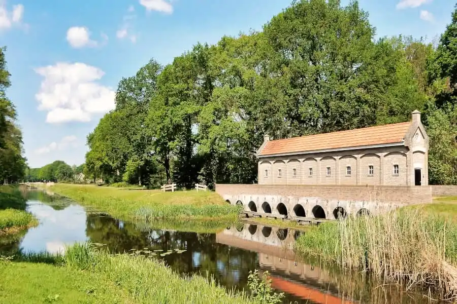Cycling route through National Landscape Noordoost-Twente