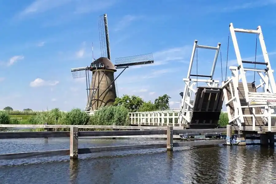 Radlandschaft in Südholland