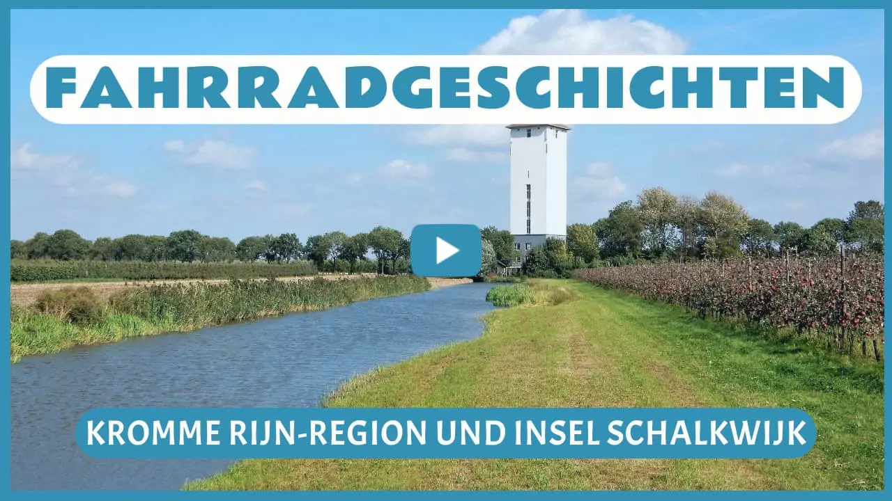 Fahrradgeschichten in Kromme Rijn-Region und Insel Schalkwijk