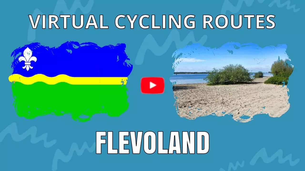 Virtual cycling in Flevoland