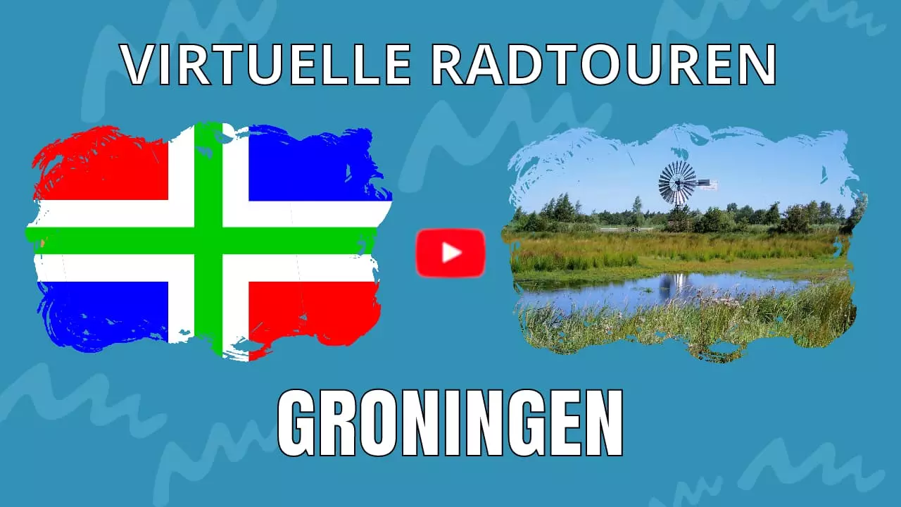 Virtuelles Radfahren in Groningen