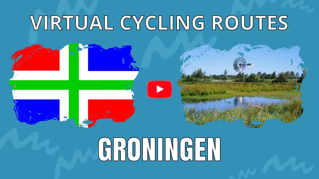 Virtual cycling in Groningen