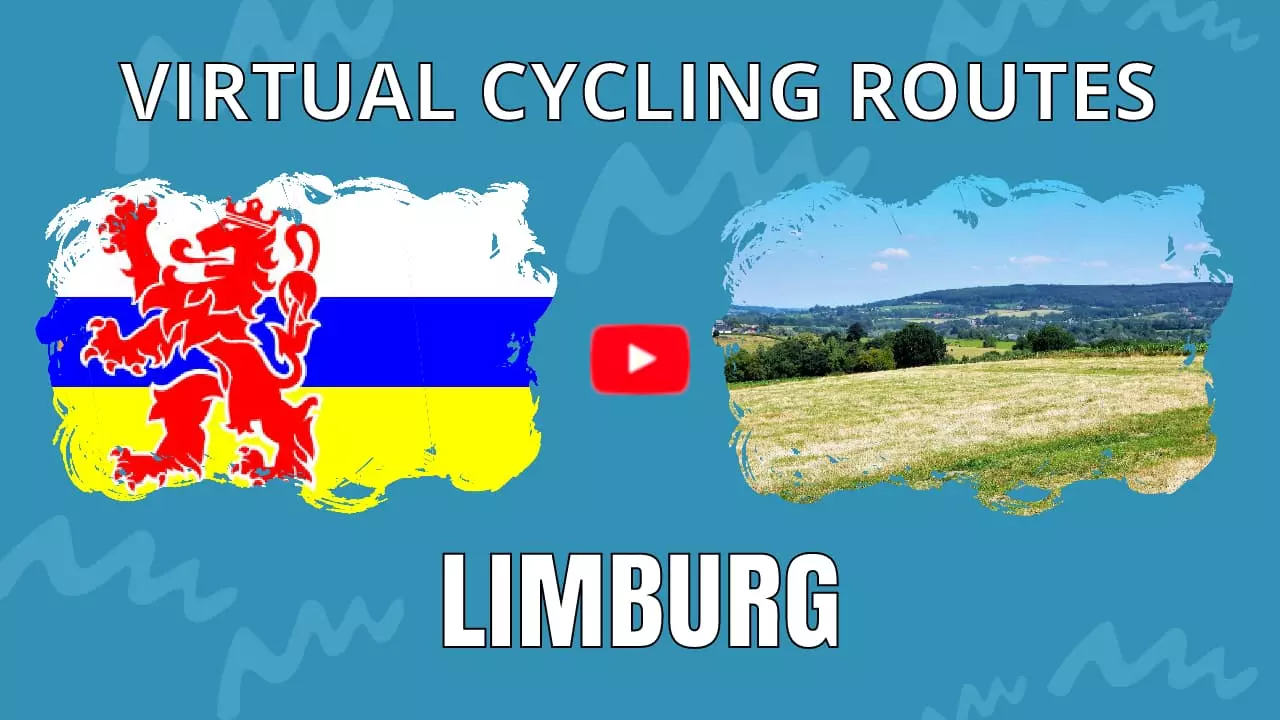 Virtual cycling in Limburg