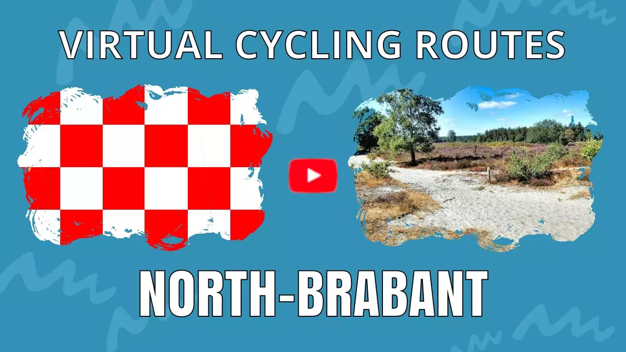 Virtual cycling in North Brabant