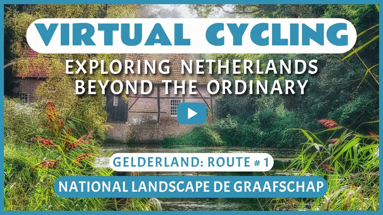 Virtual cycling in National Landscape De Graafschap