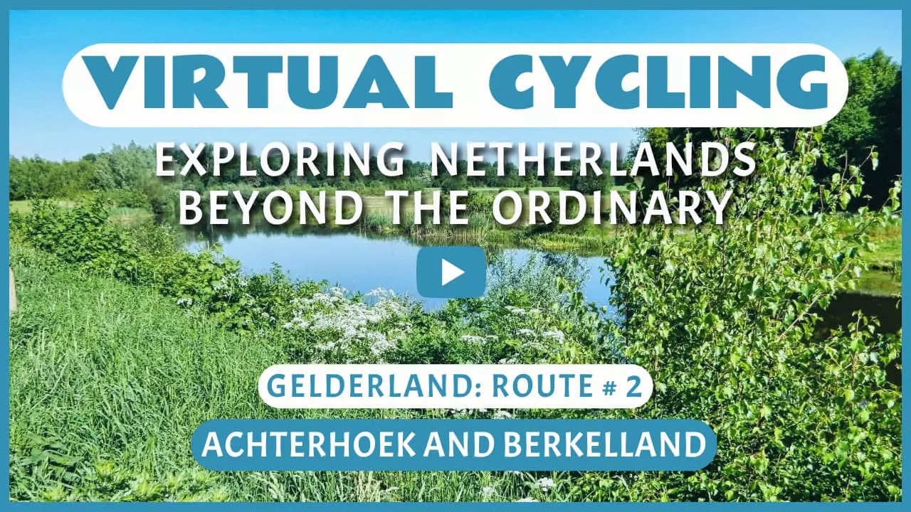 Virtual cycling in Achterhoek and Berkelland