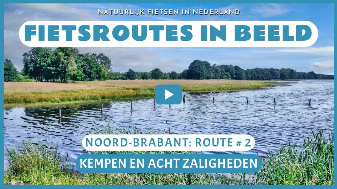 Virtueel fietsen in de Brabantse Kempen en de Acht Zaligheden
