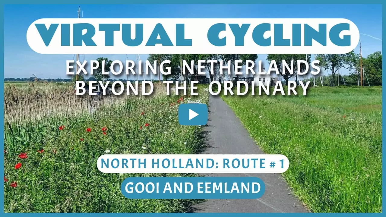 Virtual cycling in Gooi and Eemland