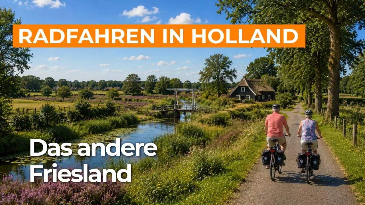 Fahrradtour Zuidoosthoek und Opsterland video