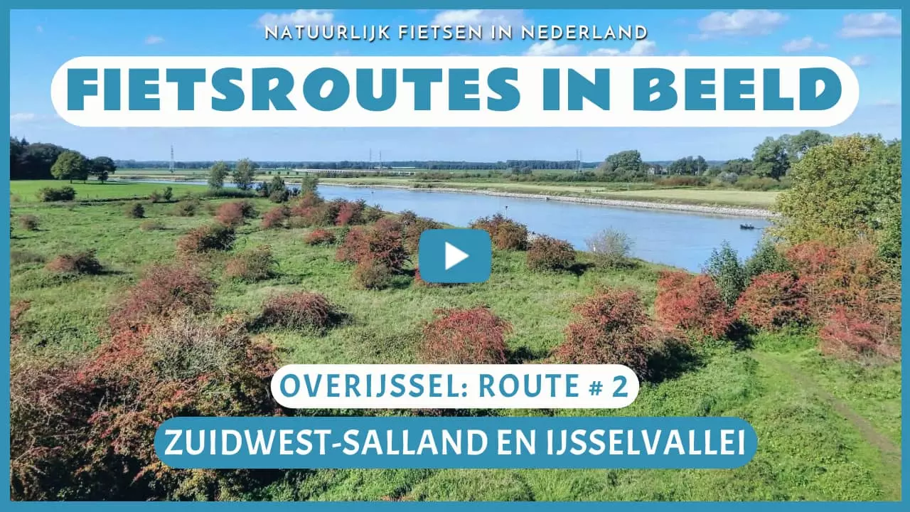 Virtueel fietsen in Zuidwest-Salland en de IJsselvallei