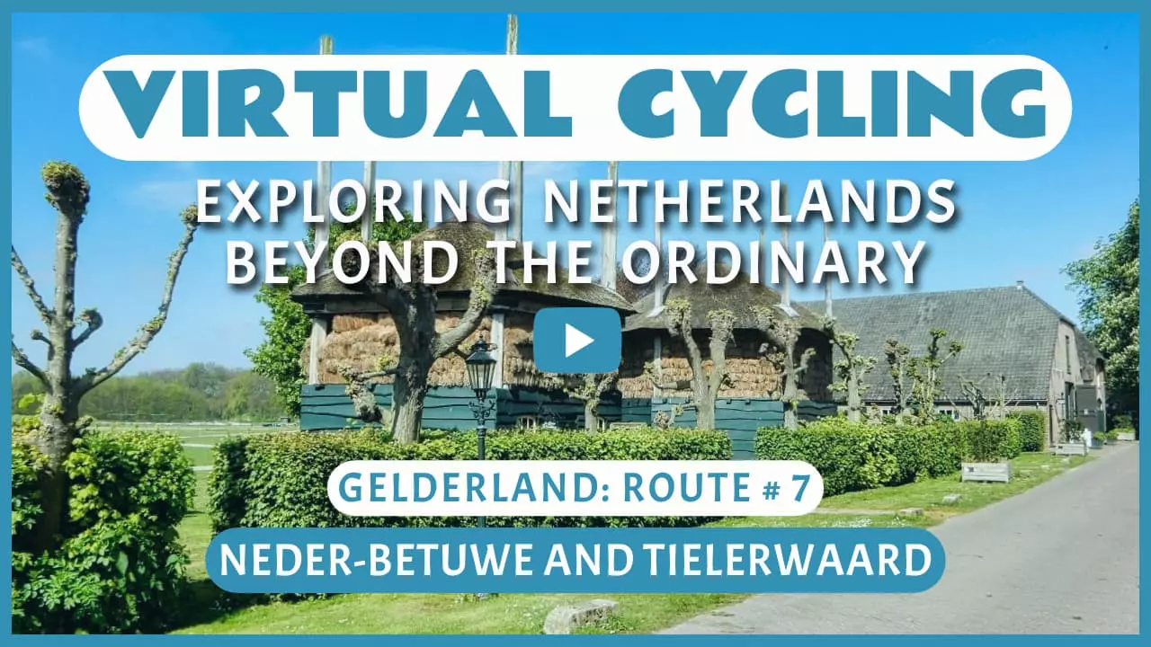 Virtual cycling in Neder-Betuwe and Tielerwaard