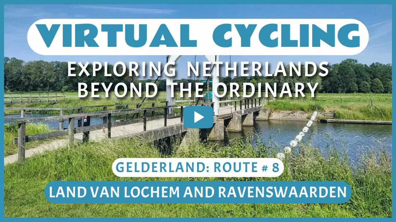 Virtual cycling in Land van Lochem and Ravenswaarden