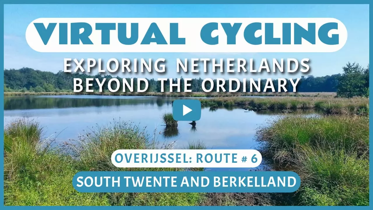Virtual cycling in South Twente and Berkelland