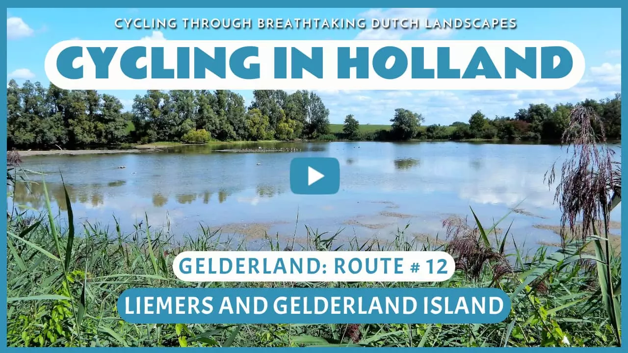 Virtual cycling in the Liemers and Gelderland Island