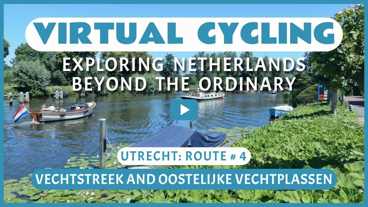 Virtual cycling in Vechtstreek and Oostelijke Vechtplassen