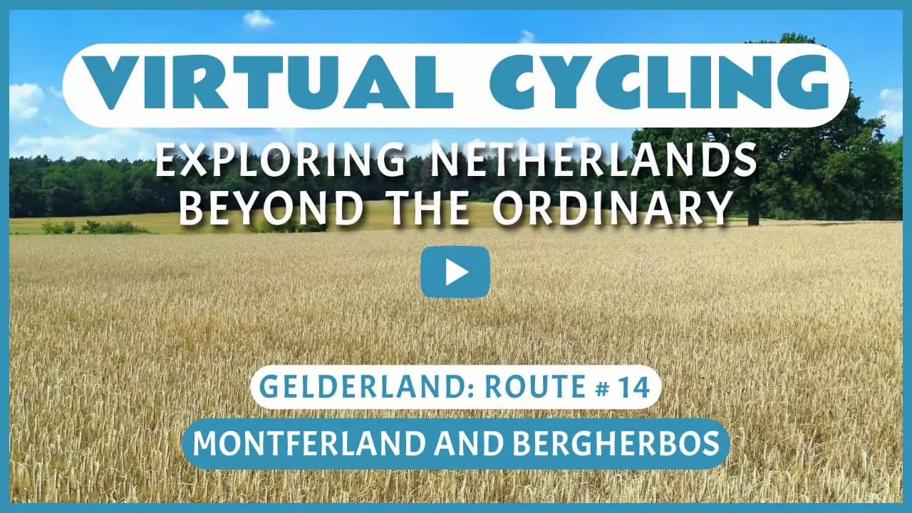 Virtual cycling in Montferland