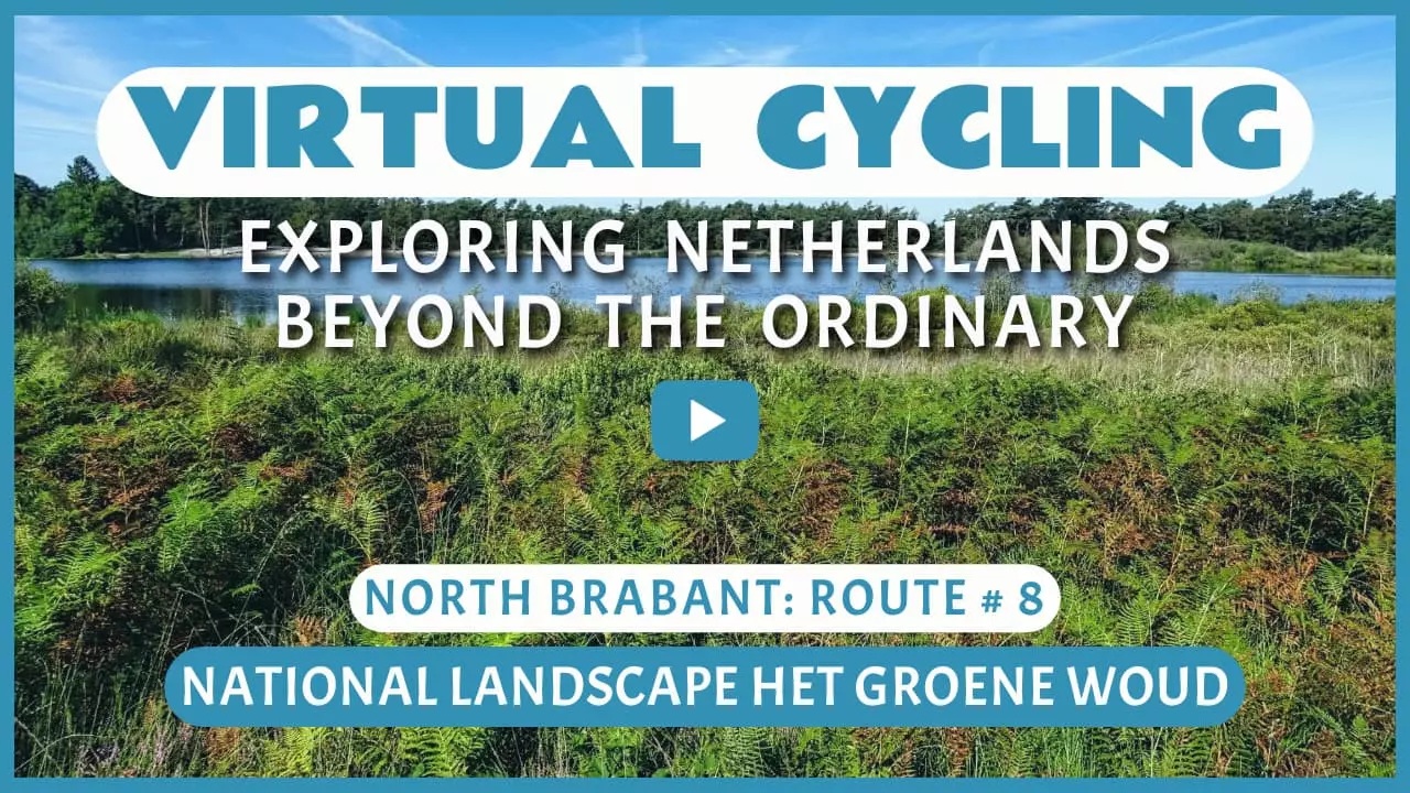 Virtual cycling in National Landscape Het Groene Woud