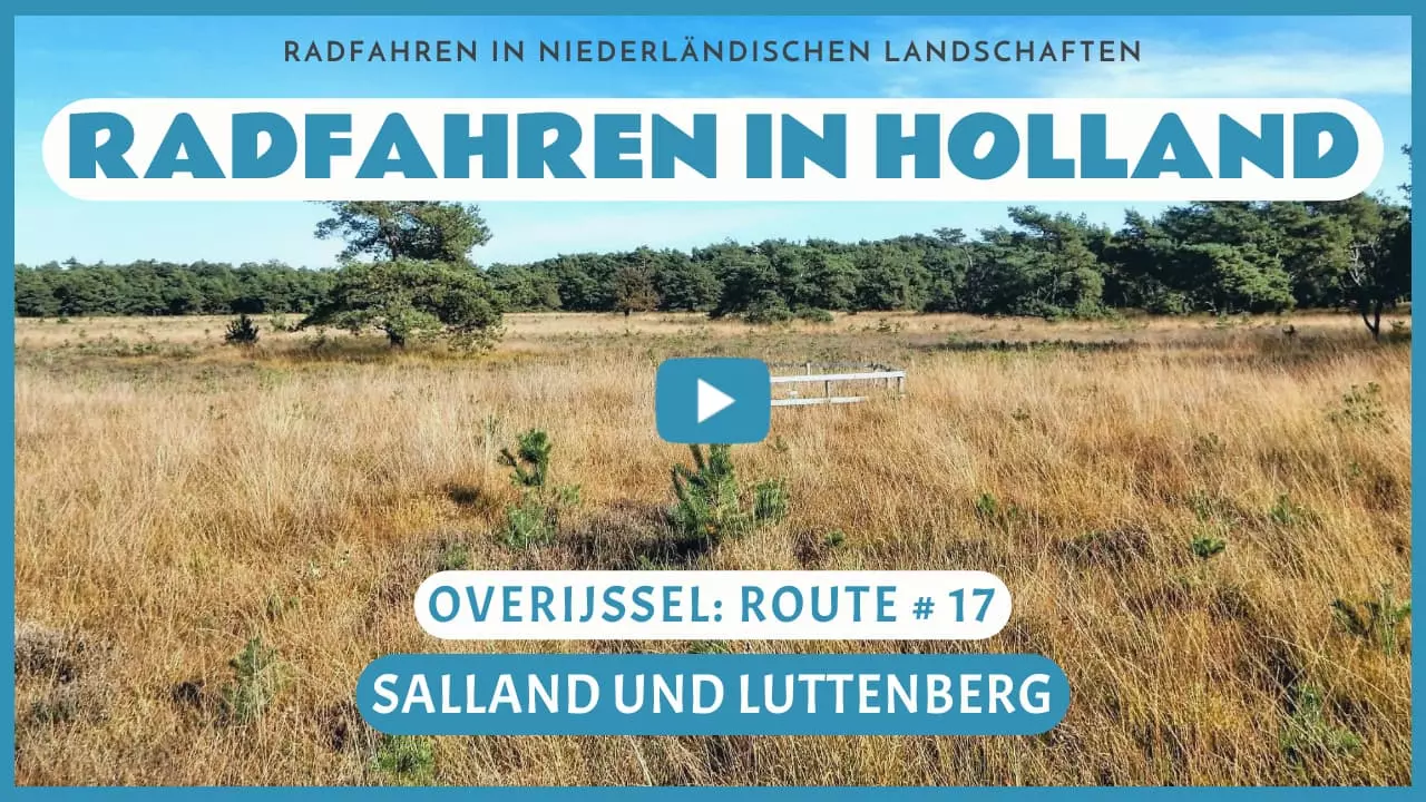 Virtuelles Radfahren in Salland und Luttenberg