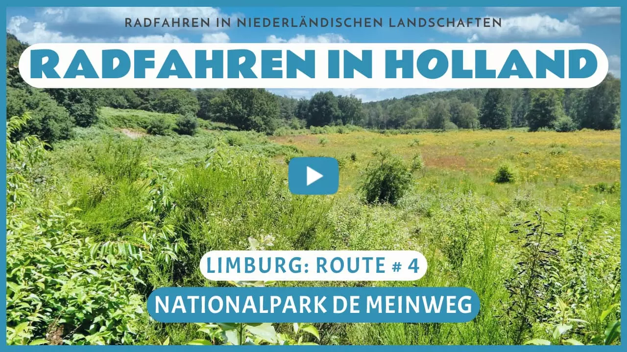 Virtuelles Radfahren in Nationalpark De Meinweg