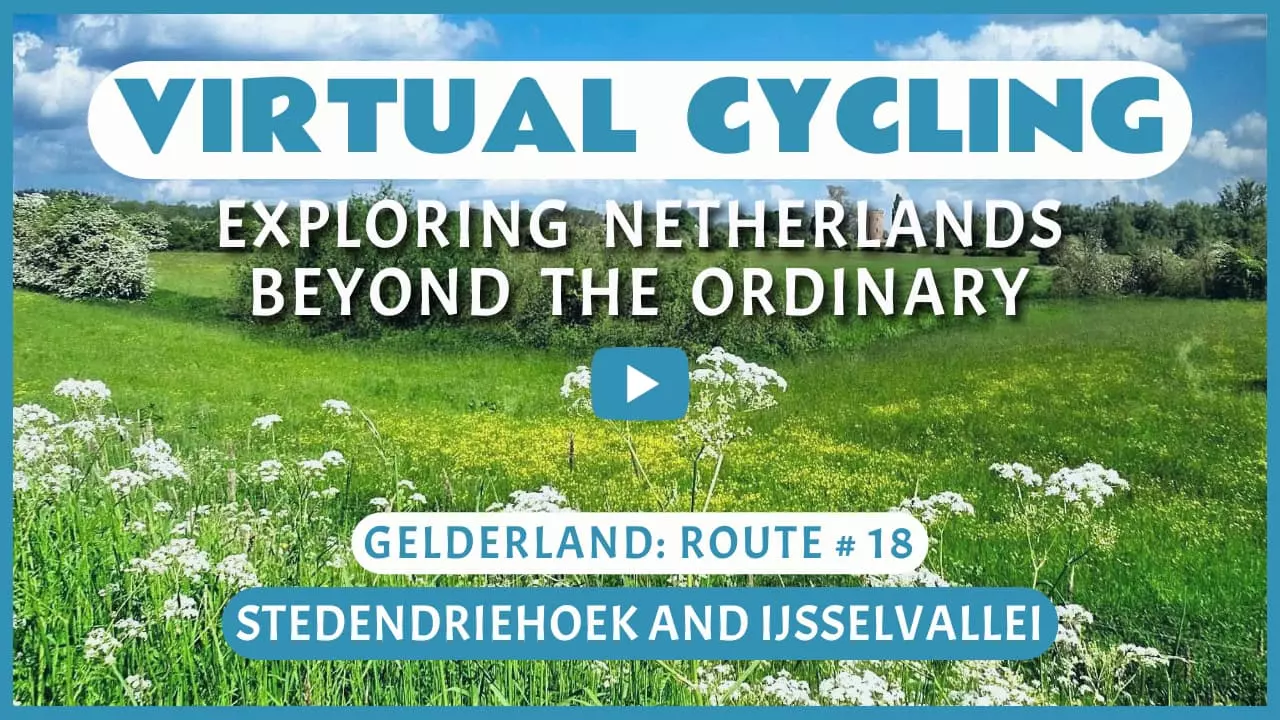 Virtual cycling in Stedendriehoek and IJsselvallei
