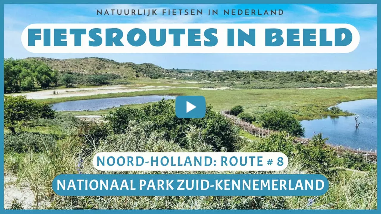 Virtueel fietsen in Nationaal Park Zuid-Kennemerland