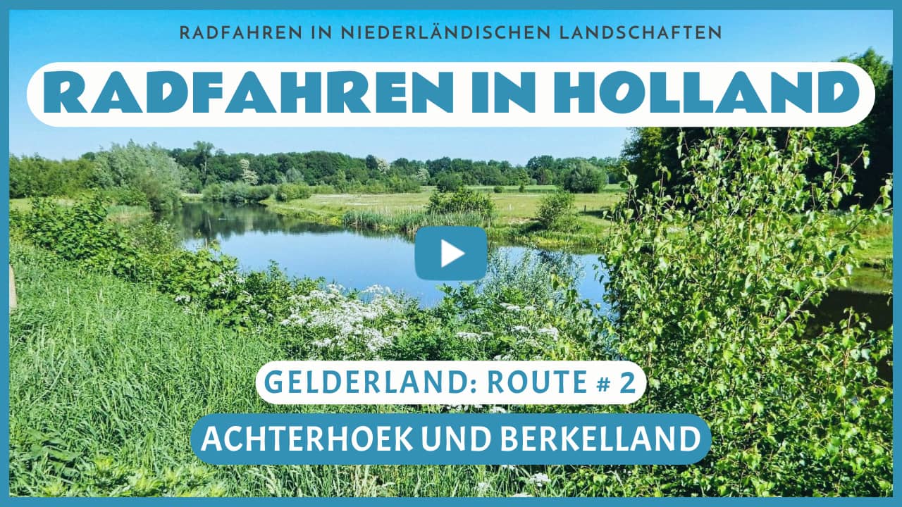 Virtuelles Radfahren in der Achterhoek und im Berkelland