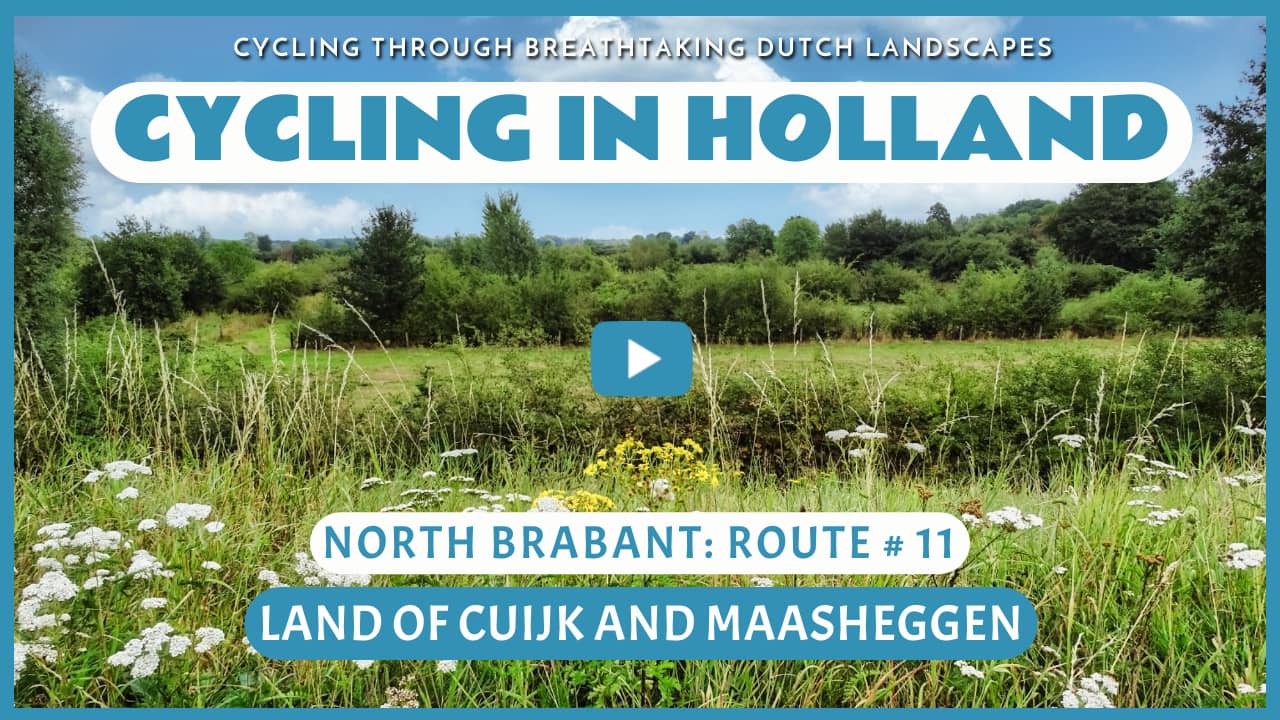 Virtual cycling in the Land of Cuijk and Maasheggen