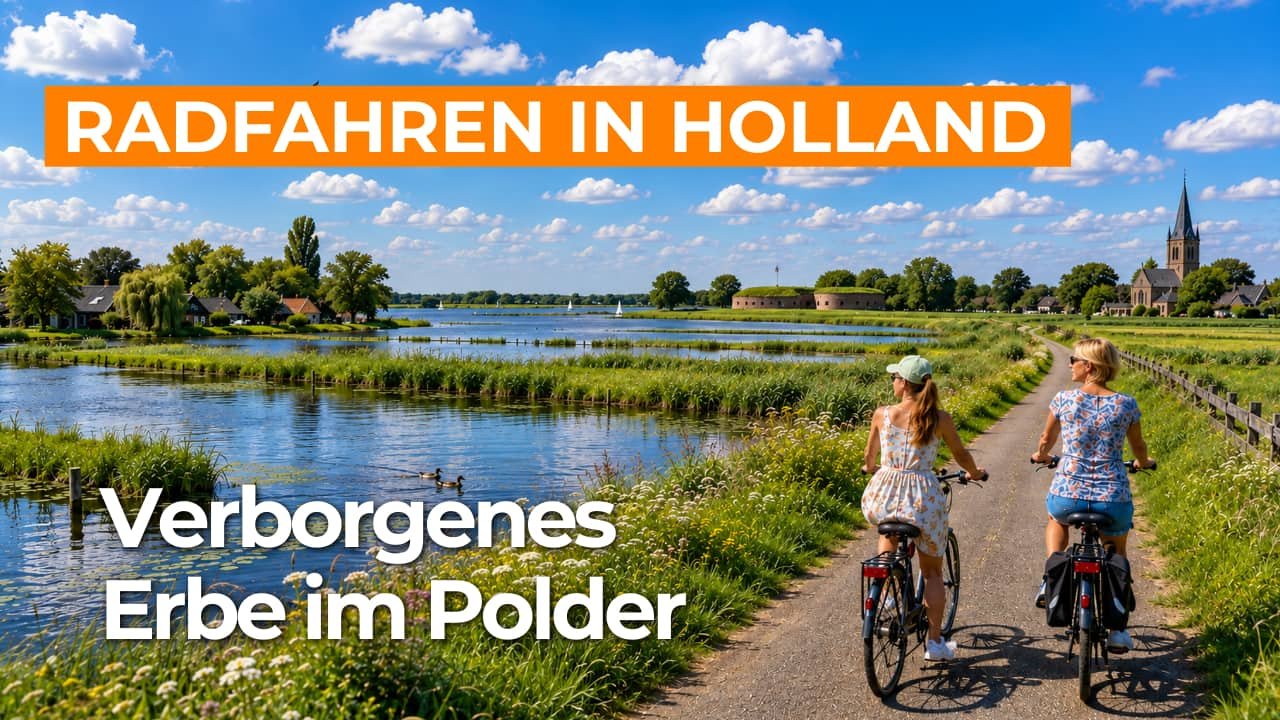 Virtuelles Radfahren durch De Ronde Venen und den Rondehoep in Utrecht