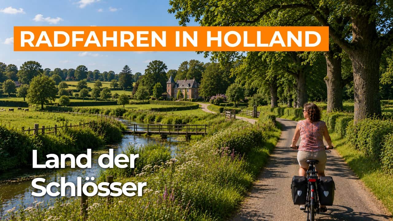 Fahrradtour Nationallandschaft De Graafschap video