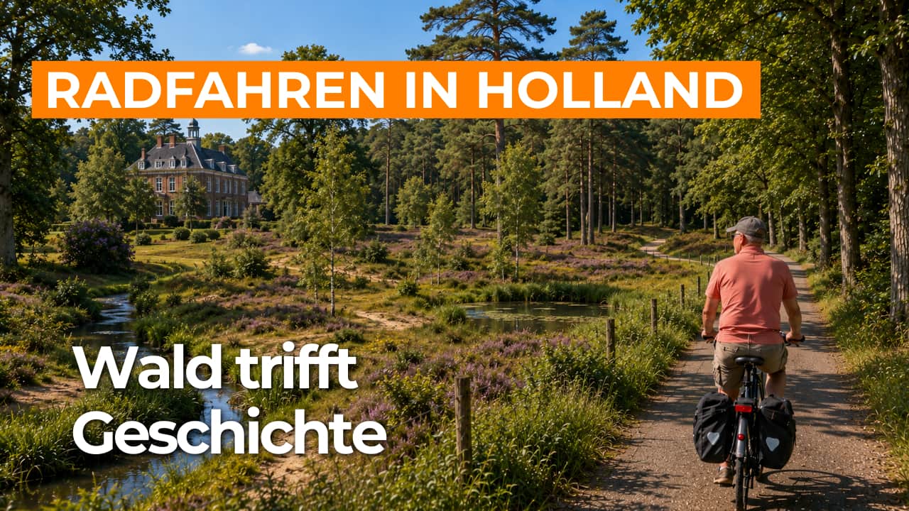 Fahrradtour Baronie van Breda und Chaamse Bossen video