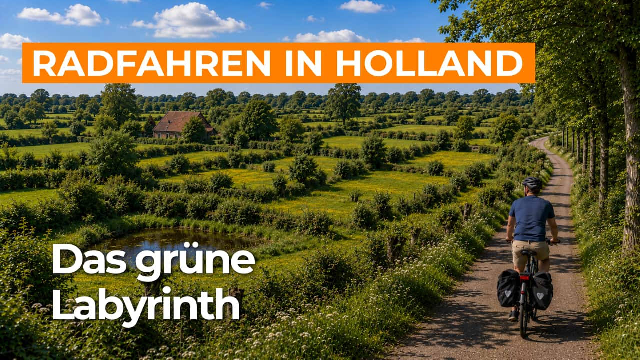 Fahrradtour Nationallandschaft Noardlike Fryske Wâlden video