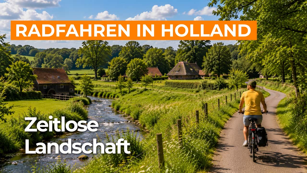 Fahrradtour Nationallandschaft Noordoost-Twente video