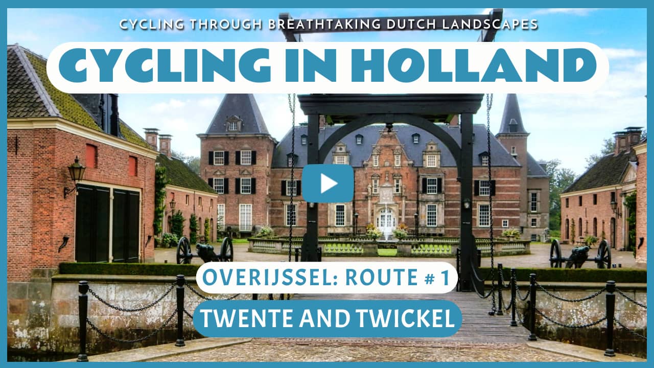 Virtual cycling in Twente and Twickel
