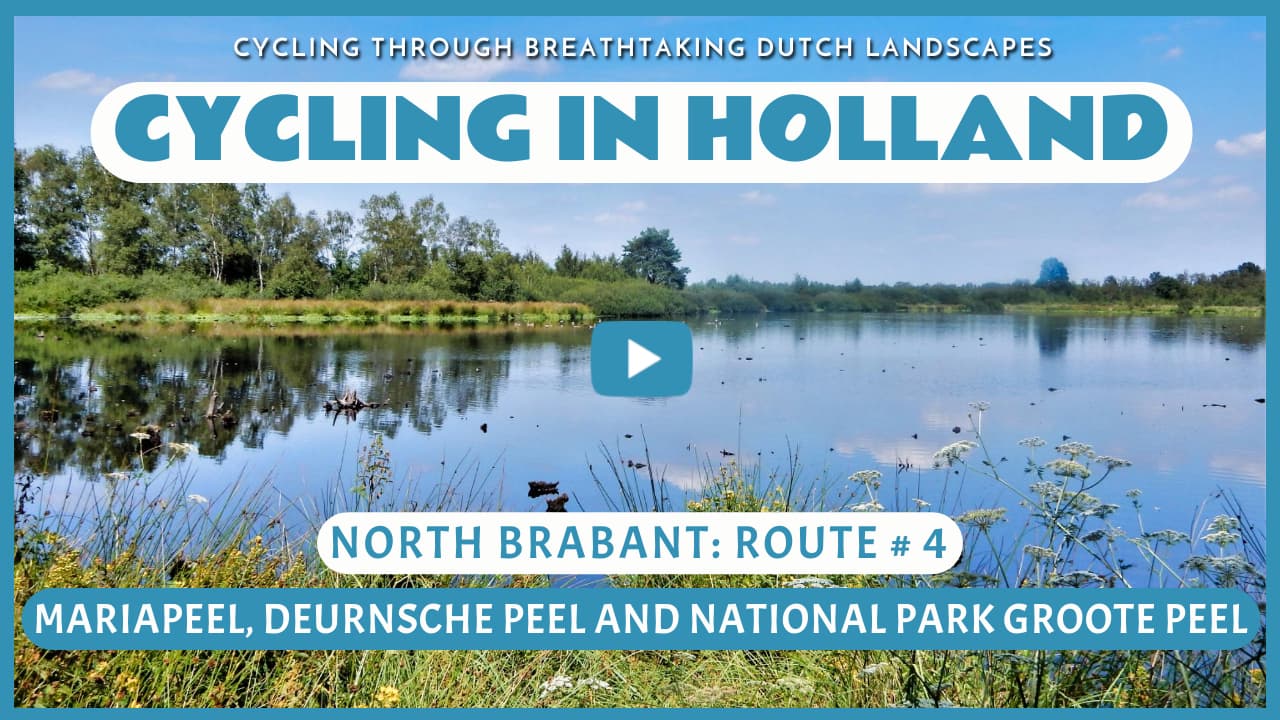 Virtual cycling through Mariapeel, Deurnsche Peel and National Park Groote Peel