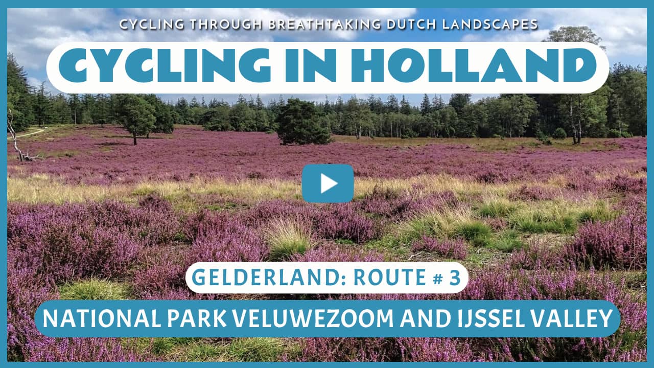Virtual cycling through the National Park Veluwezoom and the IJsselvallei