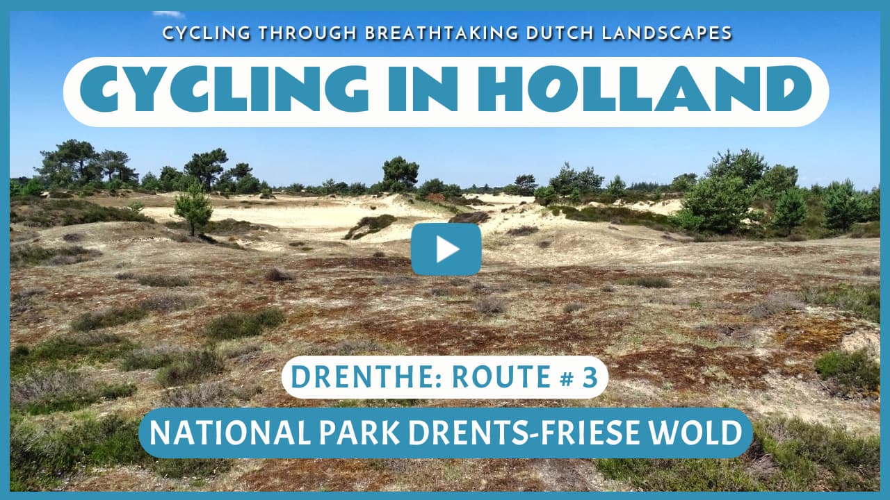 Virtual cycling through the National Park Drents-Friese Wold