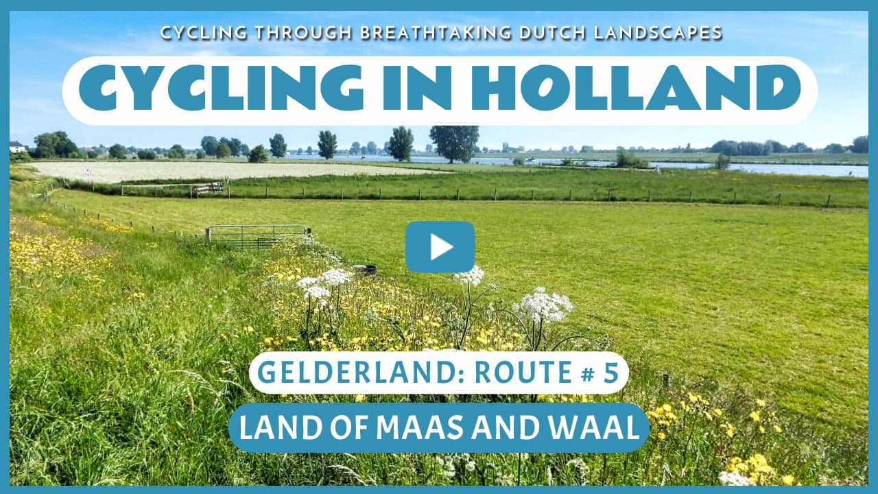 Virtual cycling in Land van Maas en Waal