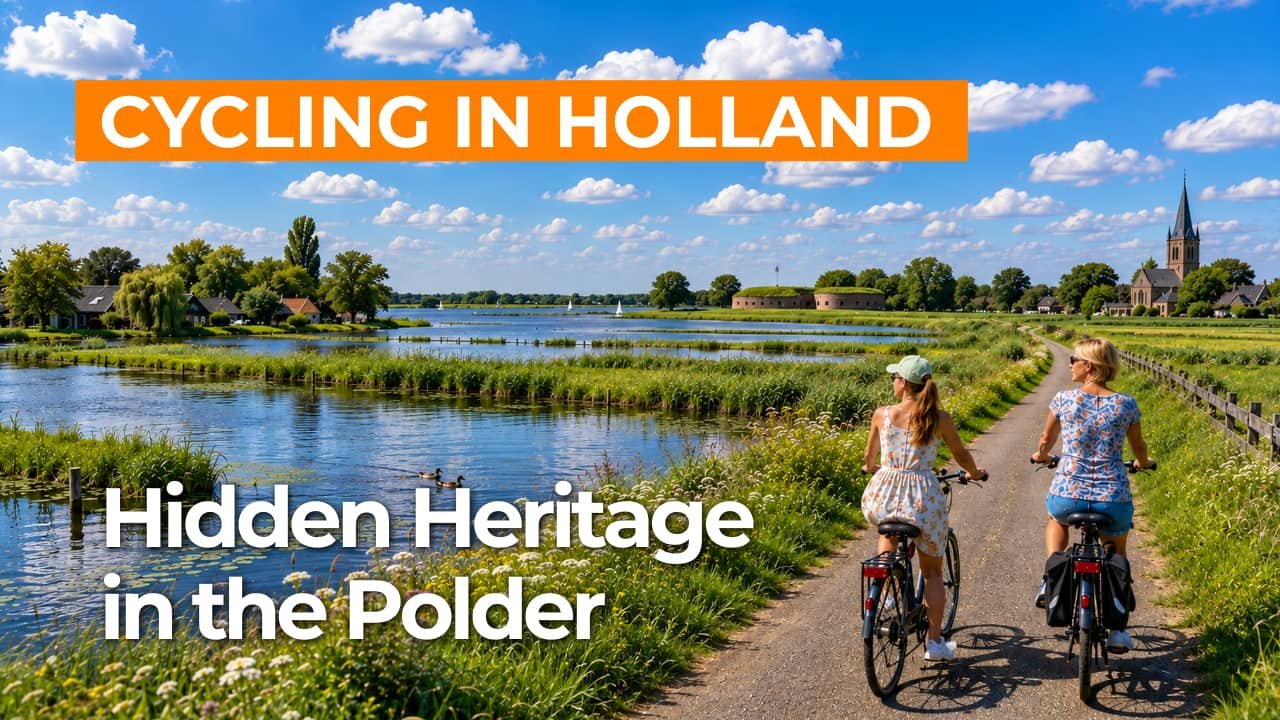 Virtual cycling through De Ronde Venen and the Rondehoep