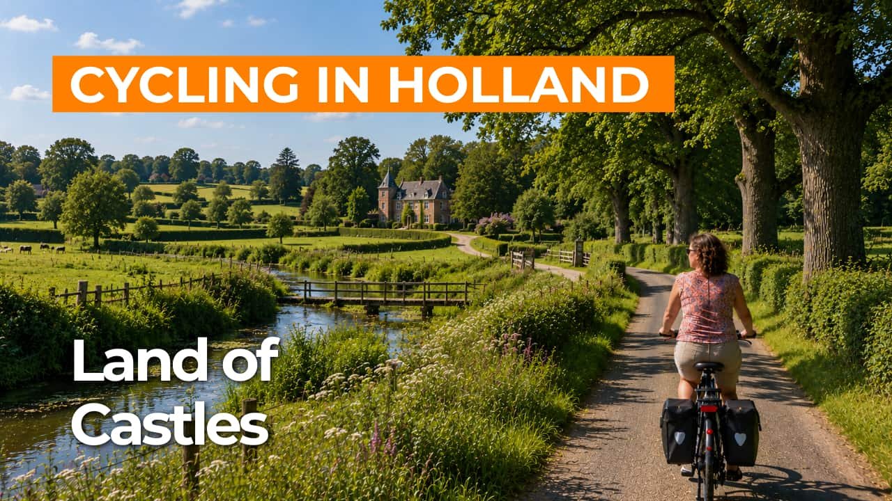 Cycling route National Landscape De Graafschap video