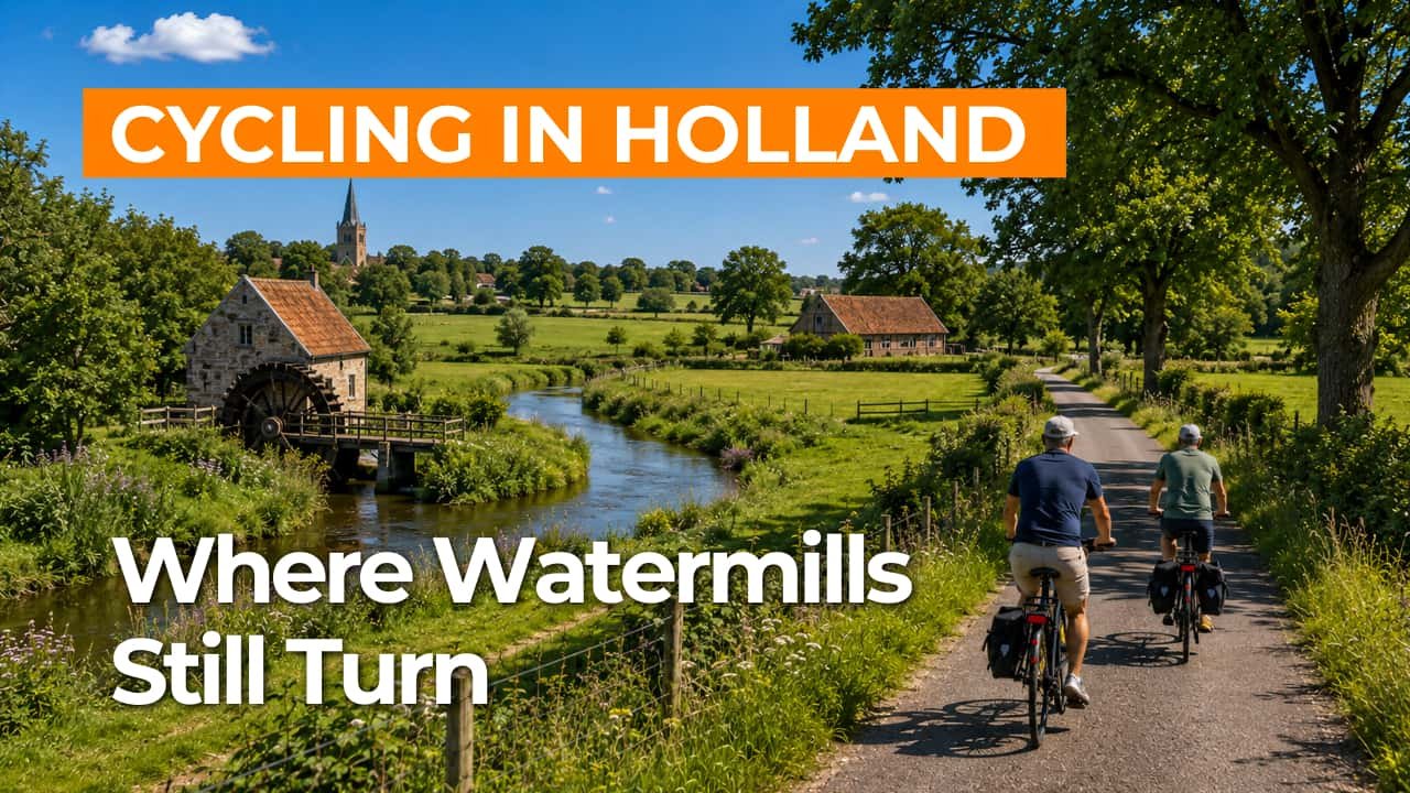 Cycling route Achterhoek and Berkelland video