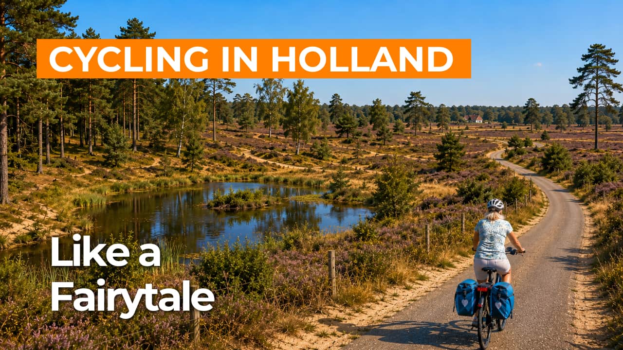 Cycling route Brabantse Kempen and Acht Zaligheden video