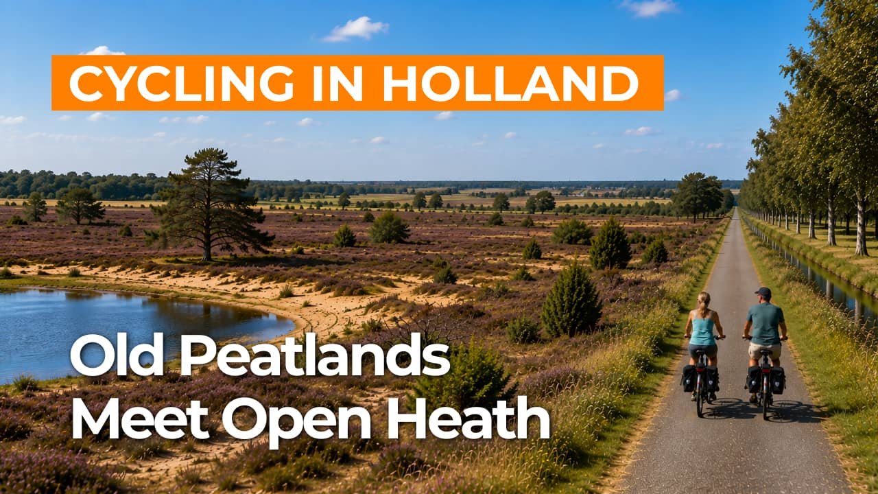 Virtual cycling through the Mantingerveld and Hoogeveense Venen