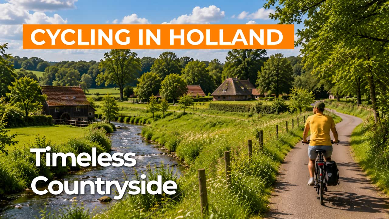 Cycling route National Landscape Noordoost-Twente video