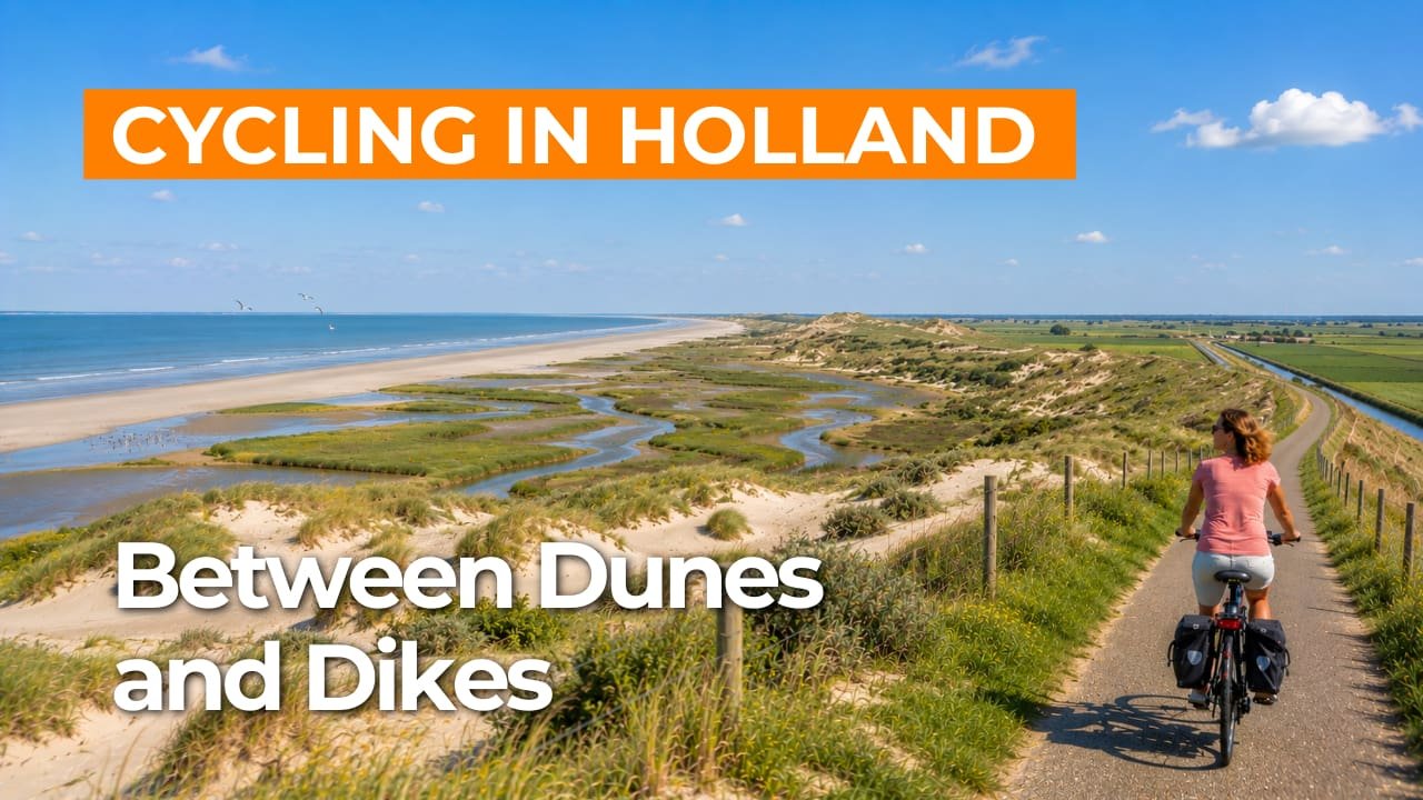 Virtual cycling on Goeree-Overflakkee and Kop van Goeree