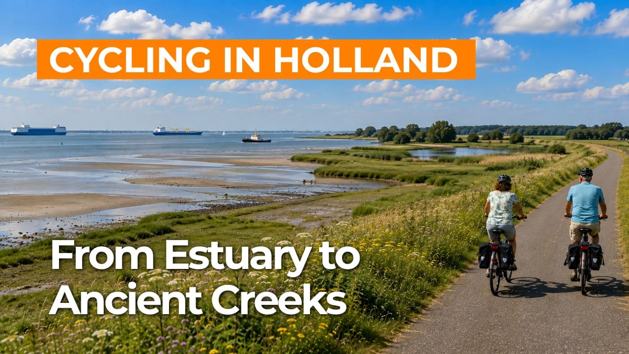 Virtual cycling through the Western Scheldt, Braakman and Asseneedse Kreken